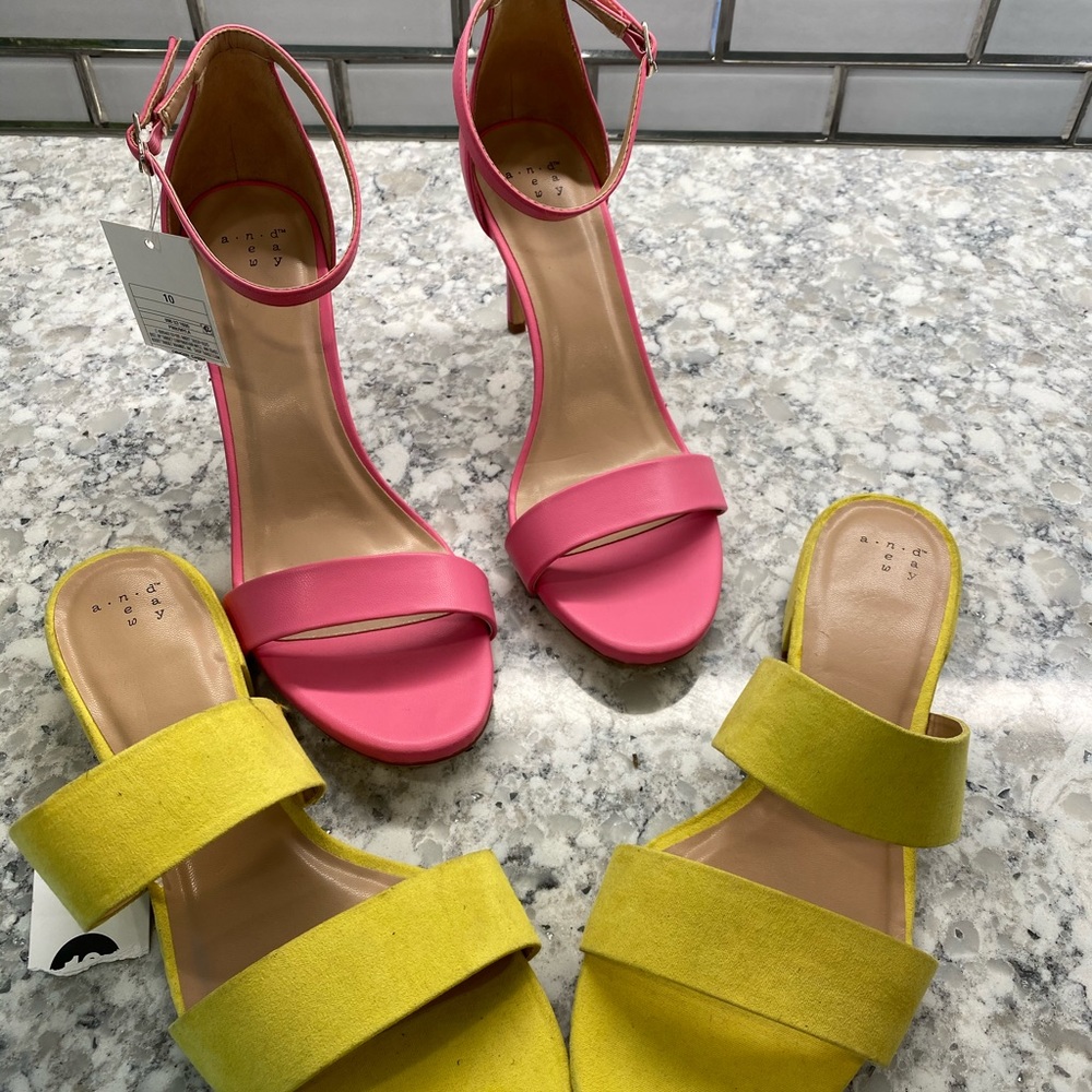 neon shoe bundle